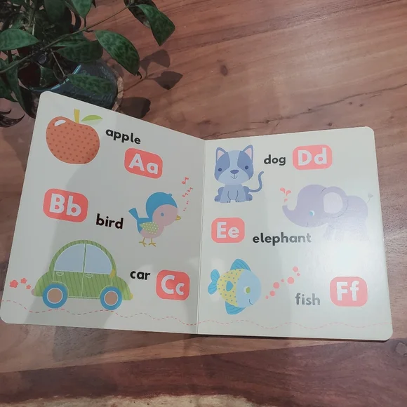 "My First ABC" Colorful ABC Learning Board Book - Picture 8 of 8
